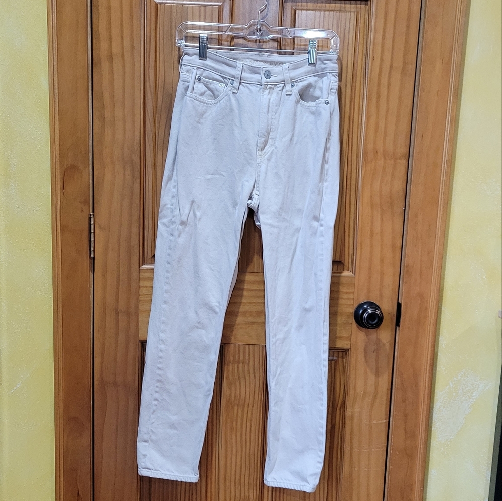 AE Khaki Mom Jean Size 2